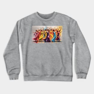 Nine Ladies Dancing Galatians 5:22-23 Crewneck Sweatshirt